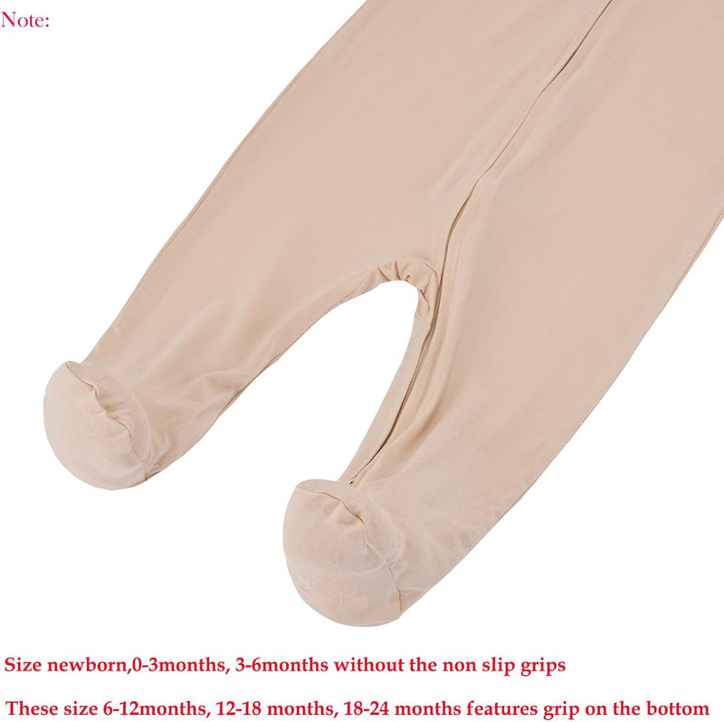 Aablexema Unisex Baby Baby Footie Pjs baby footie pjs