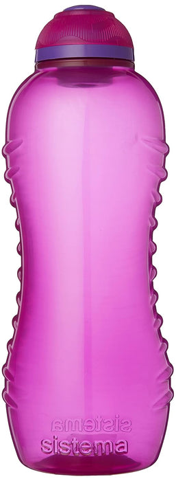 Sistema Hydrate Twist 'N' Sip Water Bottle, 460 Ml - Pink