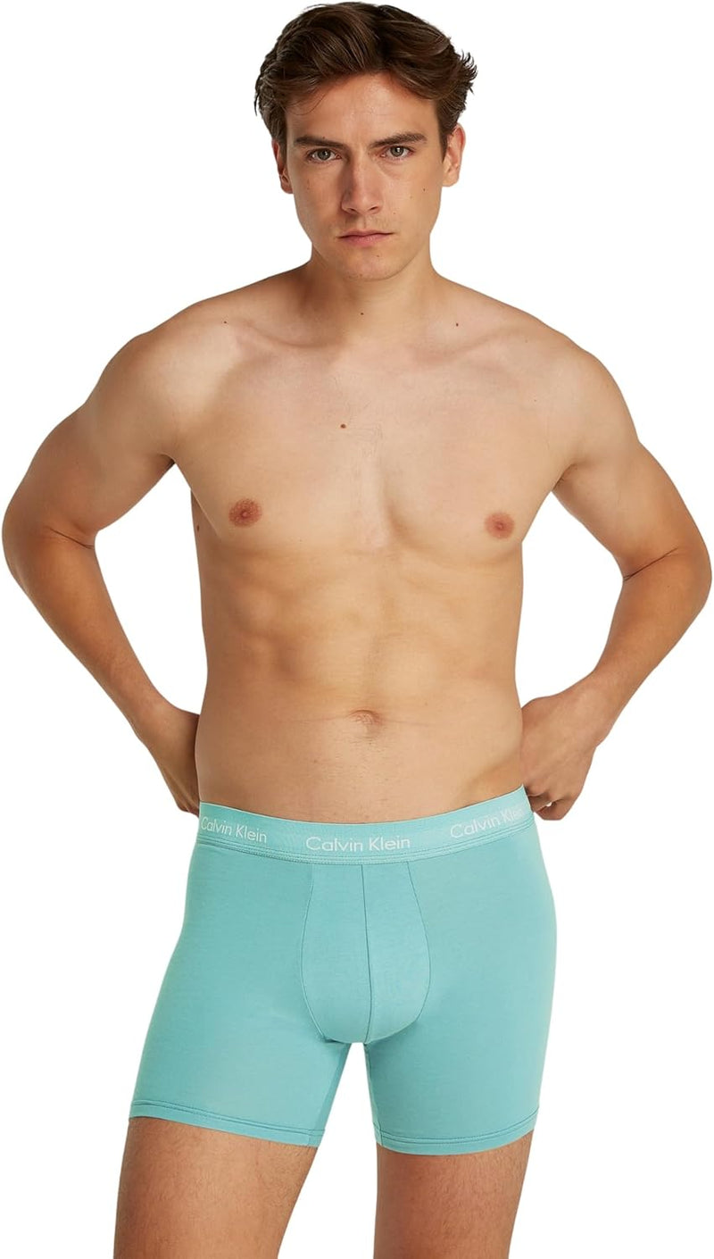Calvin Klein Mens BOXER BRIEF 3PK Underwear Bottoms (pack of 3)