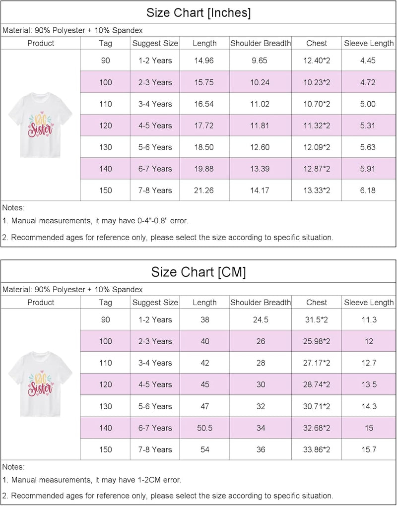 Twins Kids T Shirt Tops Baby Boys Girls Big Sister Brother Little Sis Bro Tees Sibling Matching Outfit Summer Clothes