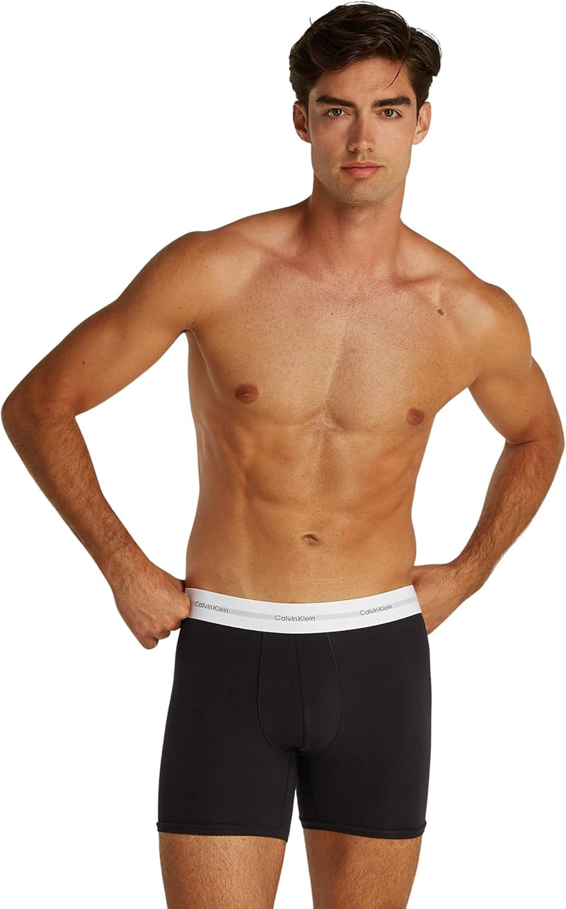 Calvin Klein Mens BOXER BRIEF 3PK Underwear Bottoms
