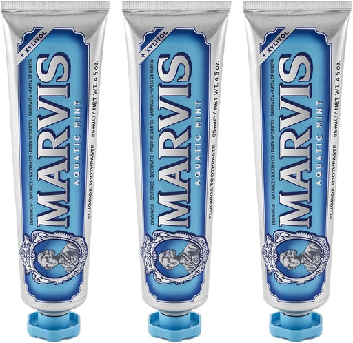Marvis Aquatic Mint for Unisex - 4.5 oz Toothpaste
