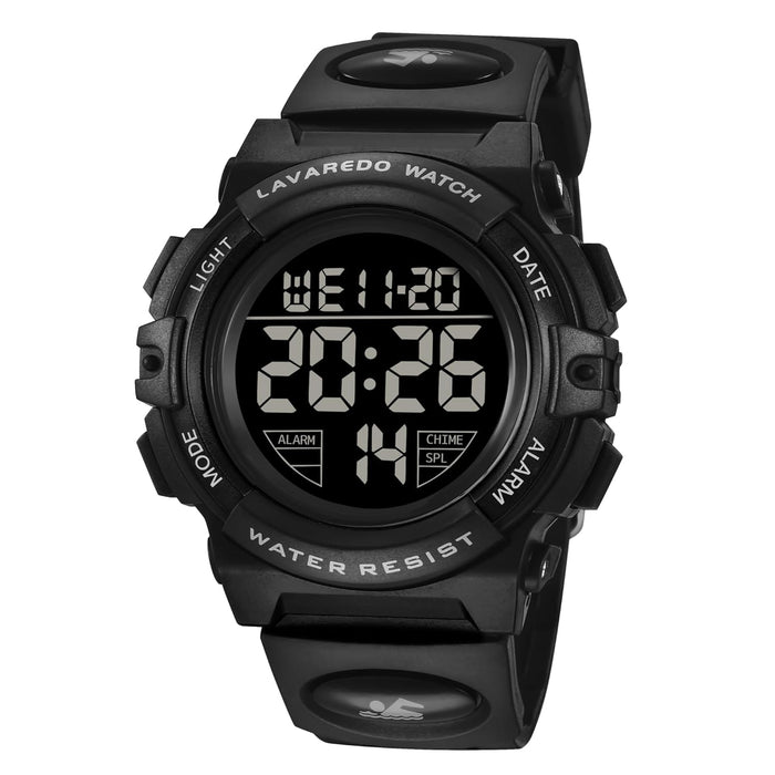 Azonee Kids Watch, Boys Watch for 3-15 Year Old Boys, Digital Sport Outdoor Multifunctional Chronograph LED 50 M Waterproof Alarm Calendar Analog Watch for Children with Silicone Band, Kids Gift