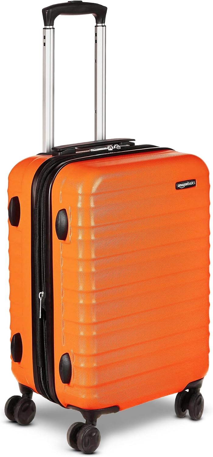 Hardside Spinner Luggage- 30 inch (76.2cm), Material: ABS, Black