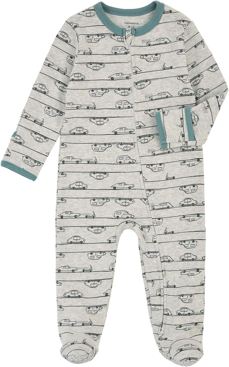 Aablexema Unisex Baby Baby Footie Pjs baby footie pjs