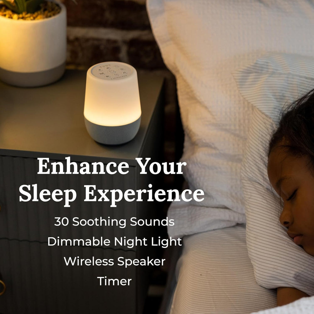 Marpac Yogasleep Duet White Noise Machine with Night Light & Wireless Speaker Sound Machine for Travel, Office Privacy, Sleep Therapy for Adults & Baby