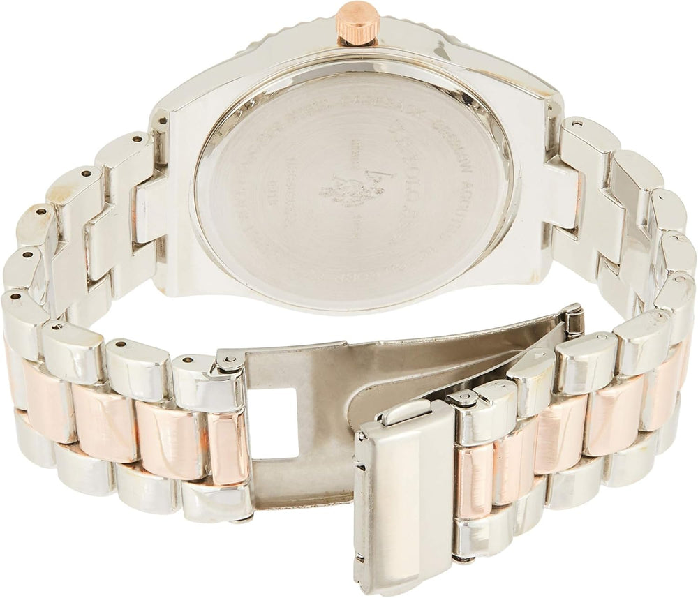 Women's Quartz Watch, Analog Display and Gold Plated Strap USC40263