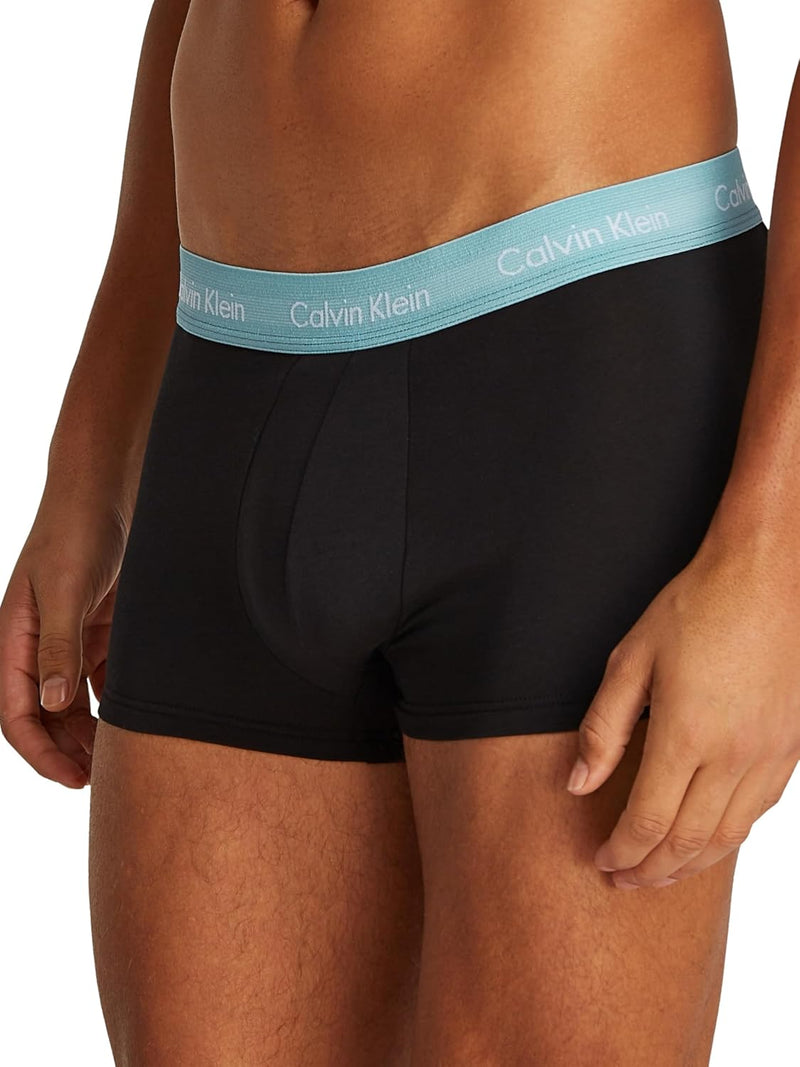 Calvin Klein Mens LOW RISE TRUNK 3PK Underwear Bottoms (pack of 1)