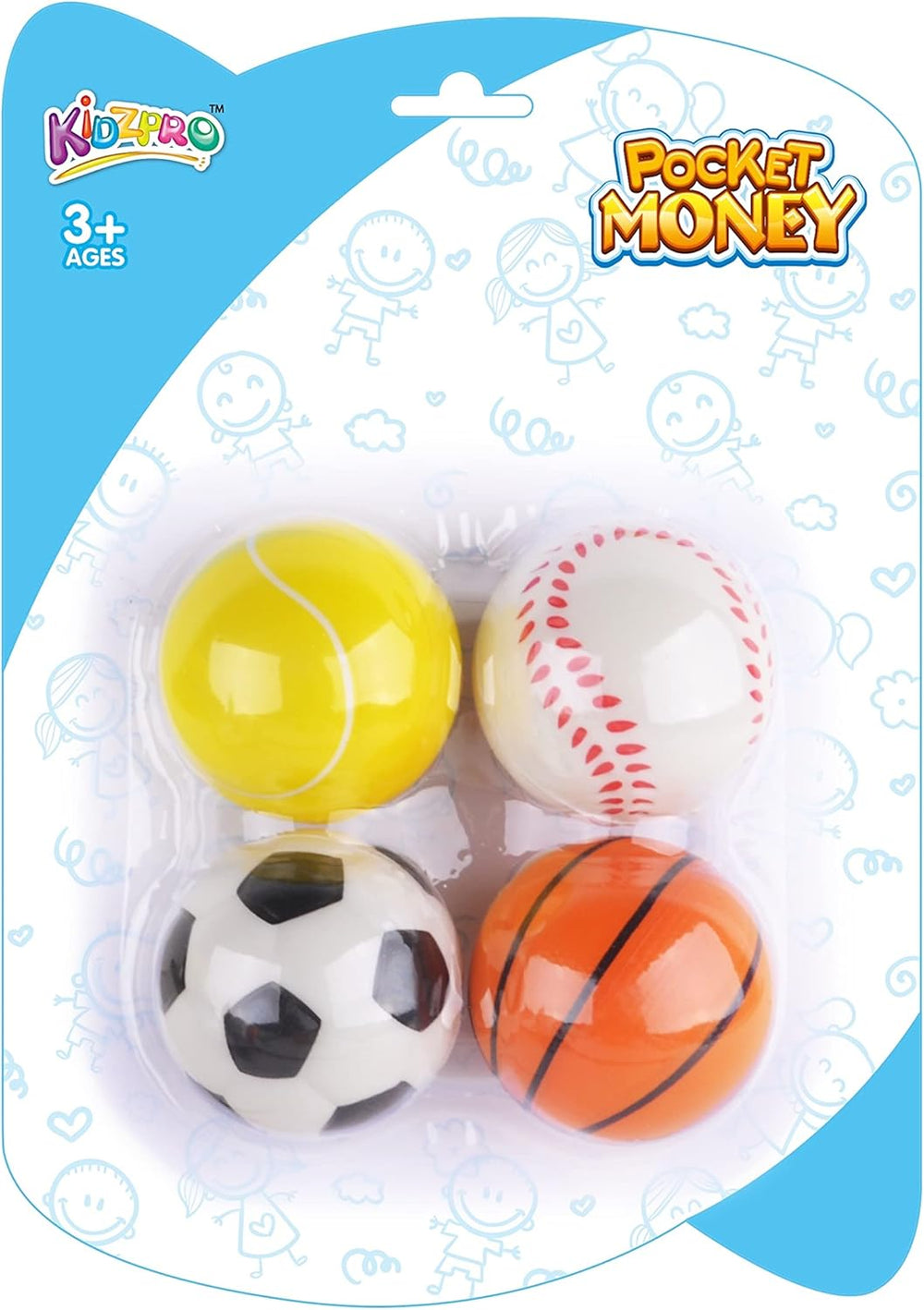 PU Soft Ball 4-Pieces