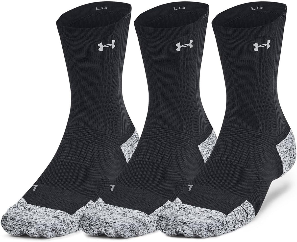 UA AD Run Cushion 3pk Crew RUNNING for unisex β image 1