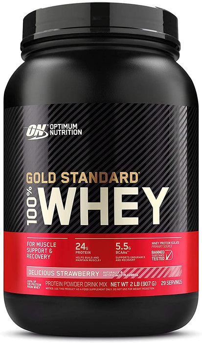 Optimum Nutrition, Gold Standard, 100% Isolate, Strawberry Cream, 720 G