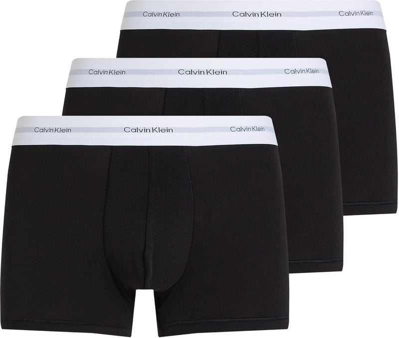 Calvin Klein Mens TRUNK 3PK Underwear Bottoms