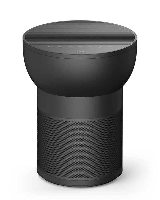 TCL Breeva A2 Smart Air Purifier with 4-Stage Clean, True HEPA (H13), Removes 99.97% of Dust/Bacteria/Odors & More, Quiet, Black, Breeva A2BK
