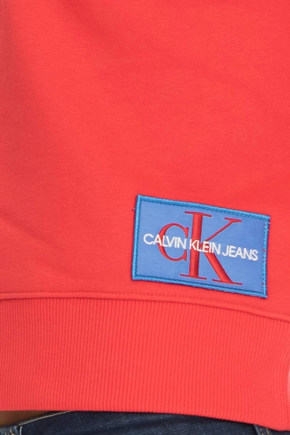 Women's J20J208047-Tomato Hoodies & Sweatshirts