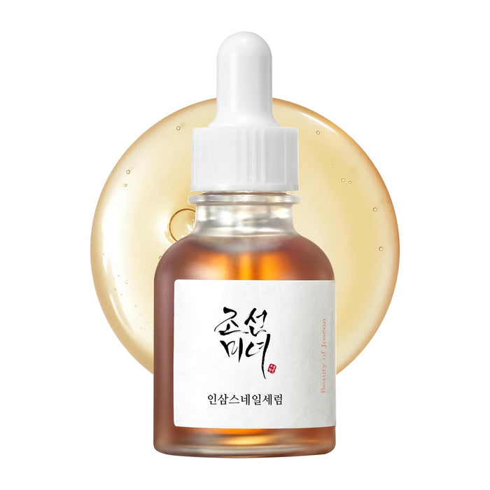 Beauty of Joseon Revive Serum Snail Mucin Ginseng Hydrating Repairing Peptide Facial Moisturizer, Dark Spot Acne Scar Dull Skin Fine Lines, Korean Skin Care for Men and Women, 30ml