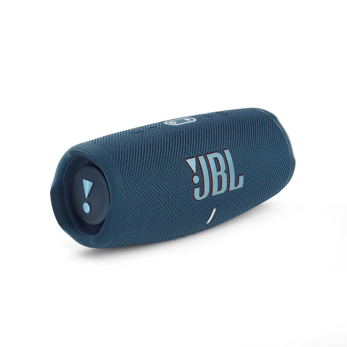JBL Charge 5 - Portable Bluetooth Speaker with deep bass, IP67 waterproof and dustproof, 20 hours of playtime, built-in powerbank, in blue