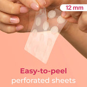 Jadole Naturals Miracle Invisible Spot Cover Hydrocolloid, Acne Pimple Absorbing Cover, Blemish Spot, Skin Care, Facial and Skin Acne Patch Stickers (48 count)