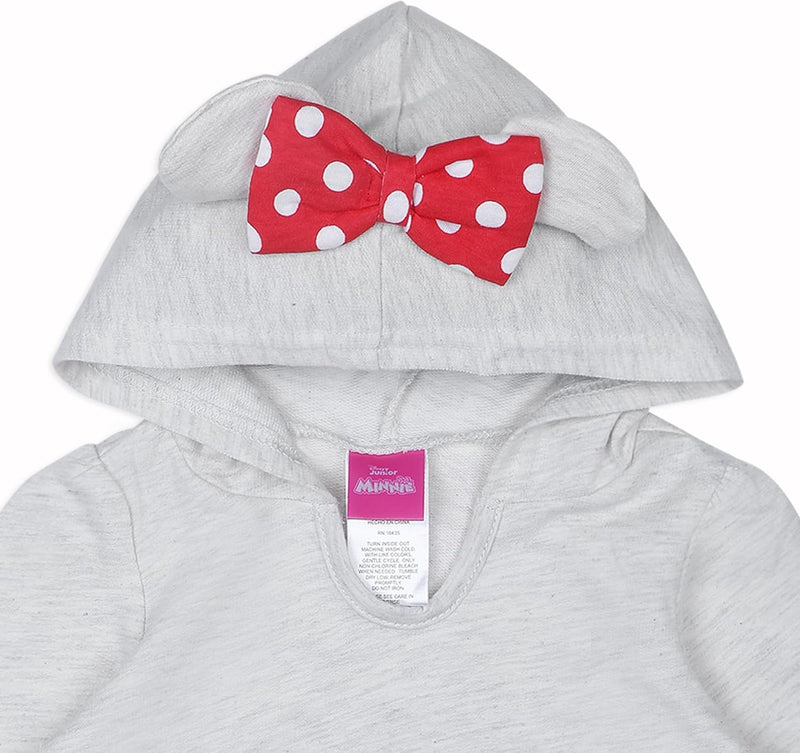 Disney Minnie Mouse Baby Girls Hoodie and Pants Set for Infant and Toddler Kids