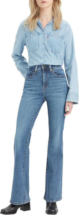 Levi's Women's 726 Hr Flare Washed Black Tide Jeans (pack of 1)