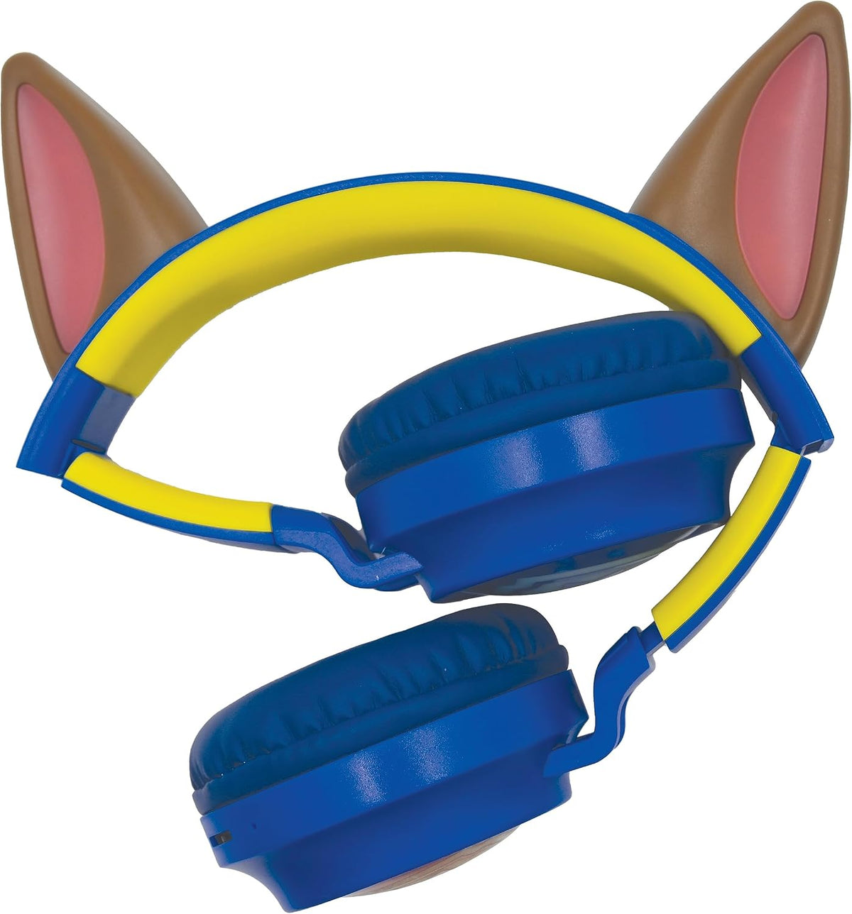 Lexibook - Paw Patrol, 2-1 Wireless and Wired Headphones with Chase ears, sound limited to 85 dB, Light effects, Foldable, Adjustable, Rechargeable, HPBT015PA β image 3
