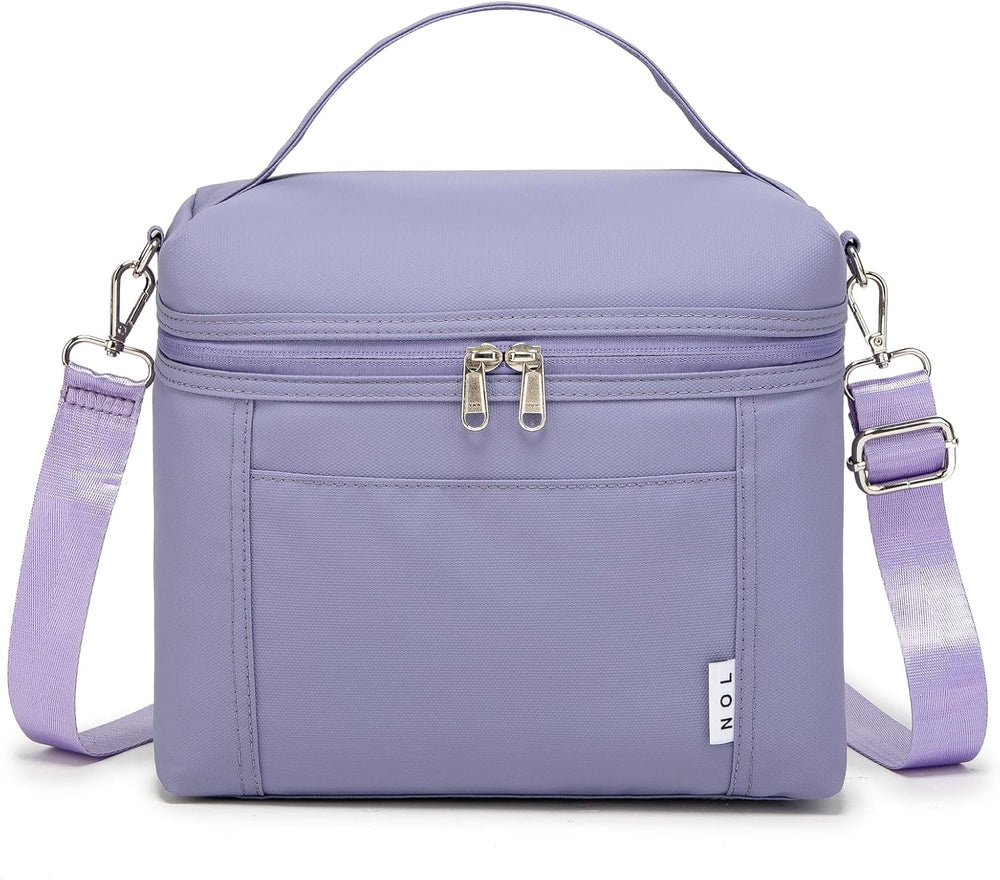 Insulated Lunch Bags for Women Cooler Bag Lightweight Nylon Waterproof Lunch Box For Work