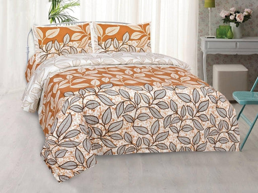 SUFAYA FAB Printed Indian Sanganer Royal Cotton Premium Big Size Bedsheets for Modern Look(100x100) with Two Pillow (18x28) inches