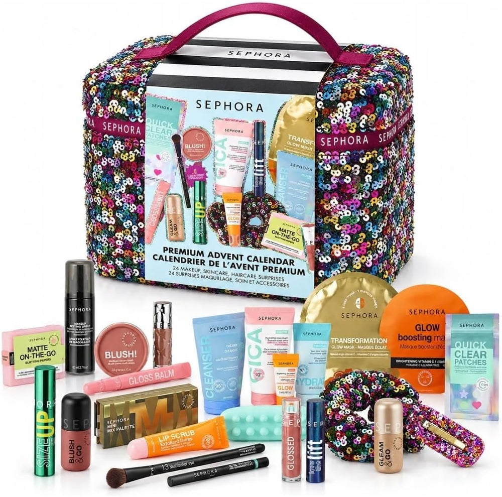 Sephora Advent Calendar 2026 - Premium Advent Calendar - 24 Surprises, Including Make-up, Care, Bathroom Products or Accessories