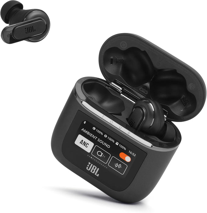 JBL Tour Pro 2 (Black) - Wireless Noise Cancelling Headphones