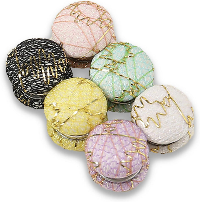 Women Hijab Pins 4/6 Pairs Magnetic Hijab Clips Multi-Use Hijab Magnets Commercial Strength Hijab Pins for Scarf Shawl