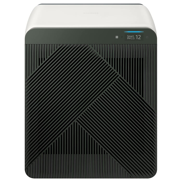SAMSUNG BESPOKE Cube Air Purifier, Odor Eliminator, Home System w/HEPA Filtration, 360 Degree Purification, Pet Mode, Smart Control, Traps Dust, AX350A9350N, Forest Green