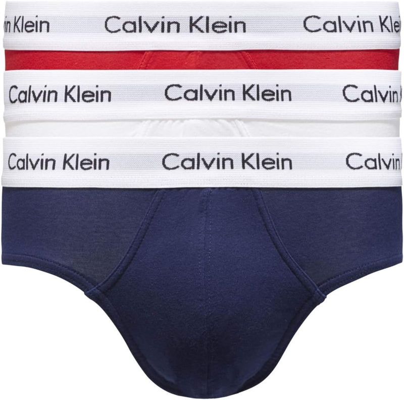 Calvin Klein mens 3P Hip Brief Boxer Short