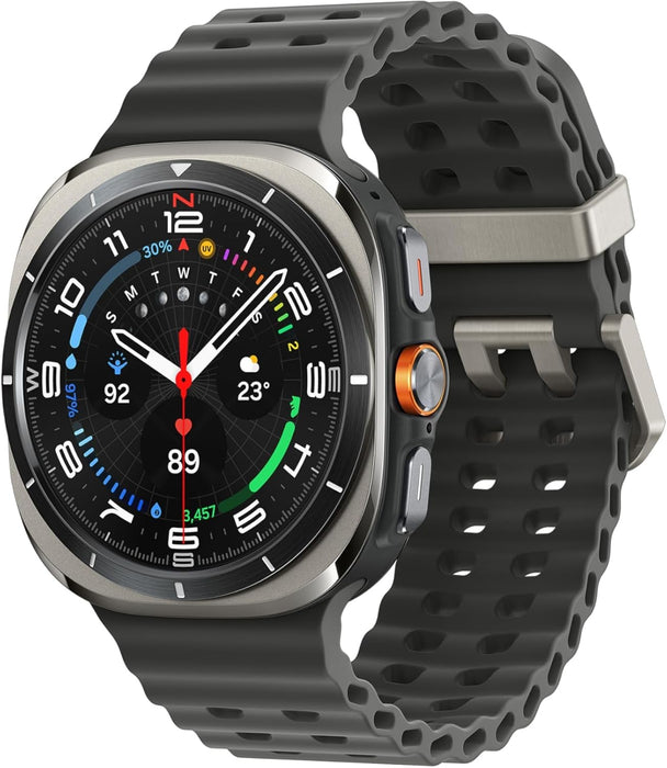 Samsung Galaxy Watch Ultra Smartwatch, Titanium Gray, 47mm, LTE, Health Monitoring, Fitness Tracker (UAE Version)