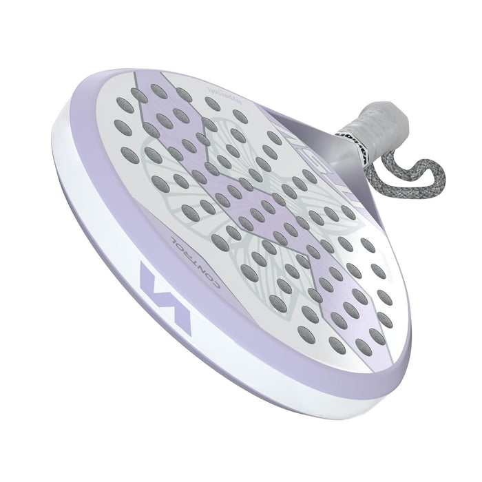 Varlion Padel Racket LW Hexagon 8.8 Orquidea ??Professional Paddle Racket for Enhanced Control Aerodynamic Frame Soft EVA Core Sleek Design