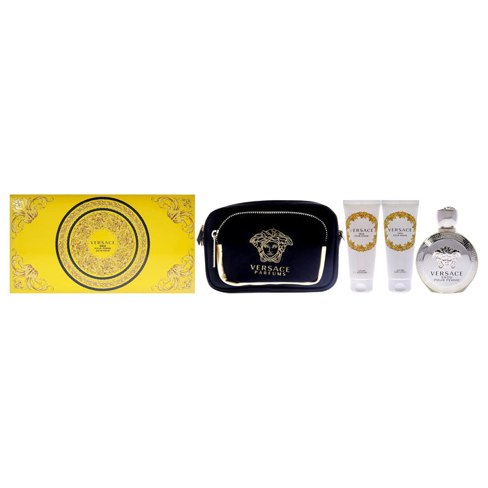 VERSACE EROS FEMME EDP 100 ML GIFT SET, 100.0 millilitre