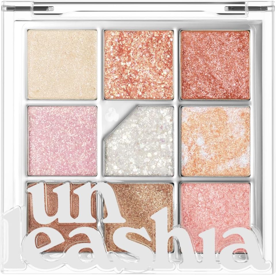 Glitterpedia Eye Palette Eye ShadowEye MakeupPoint Makeup VeganCosmeticsKorean CosmeticsDailymatteglittershimmerpearldailypartysparkling (N3 All of Coralpink) β image 2