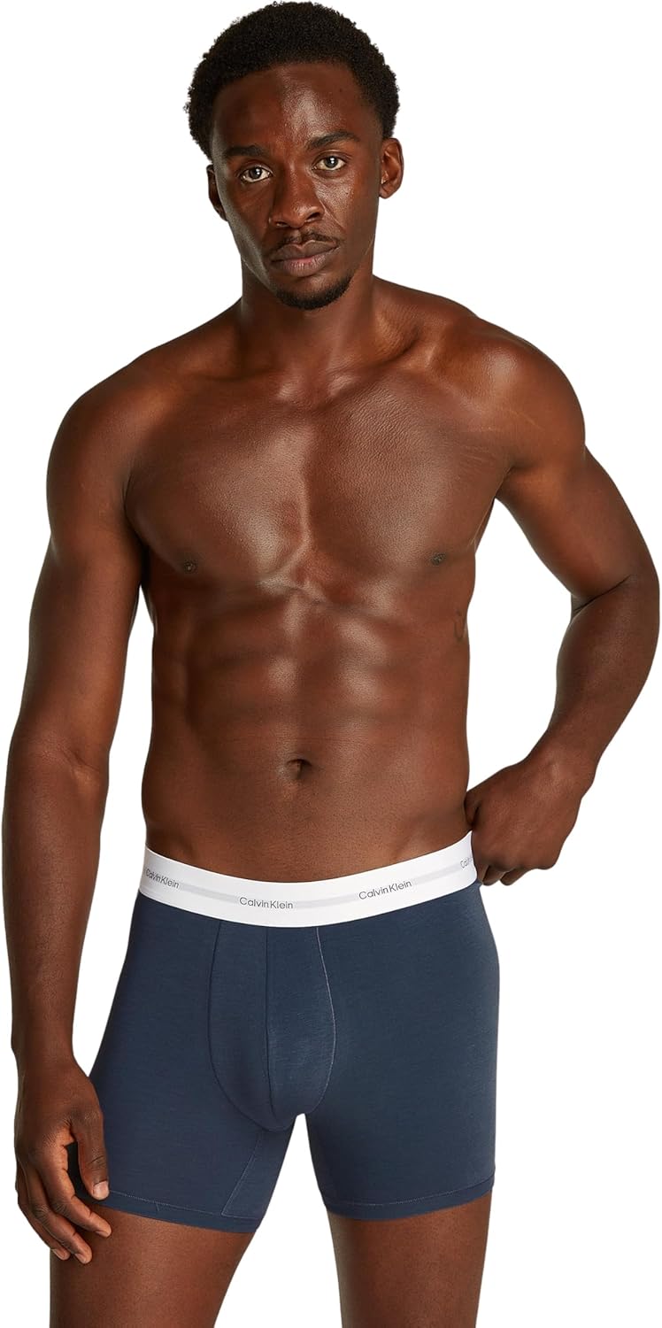 Calvin Klein Mens BOXER BRIEF 3PK Underwear Bottoms