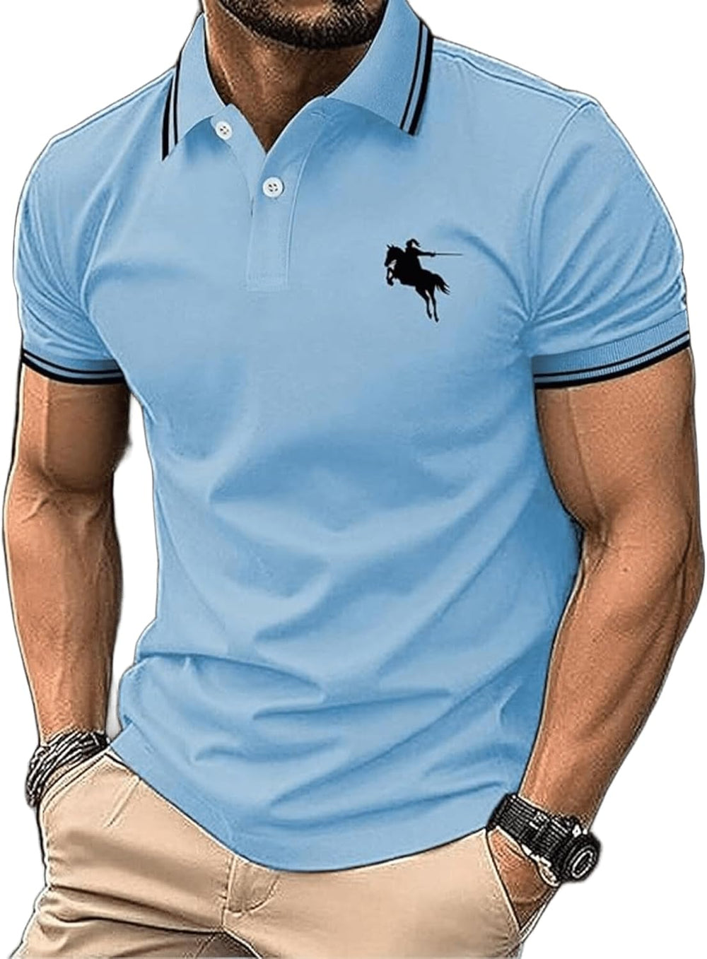 Polo T Shirt for Men Men Casual T-Shirt Polo