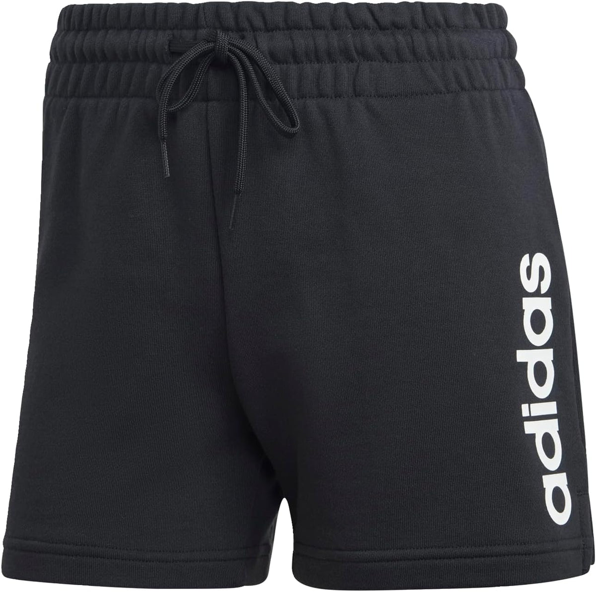 womens W LIN FT SHO BLACK/WHITE IC4442 NOT SPORTS SPECIFIC SHORTS for Women Shorts – image 2