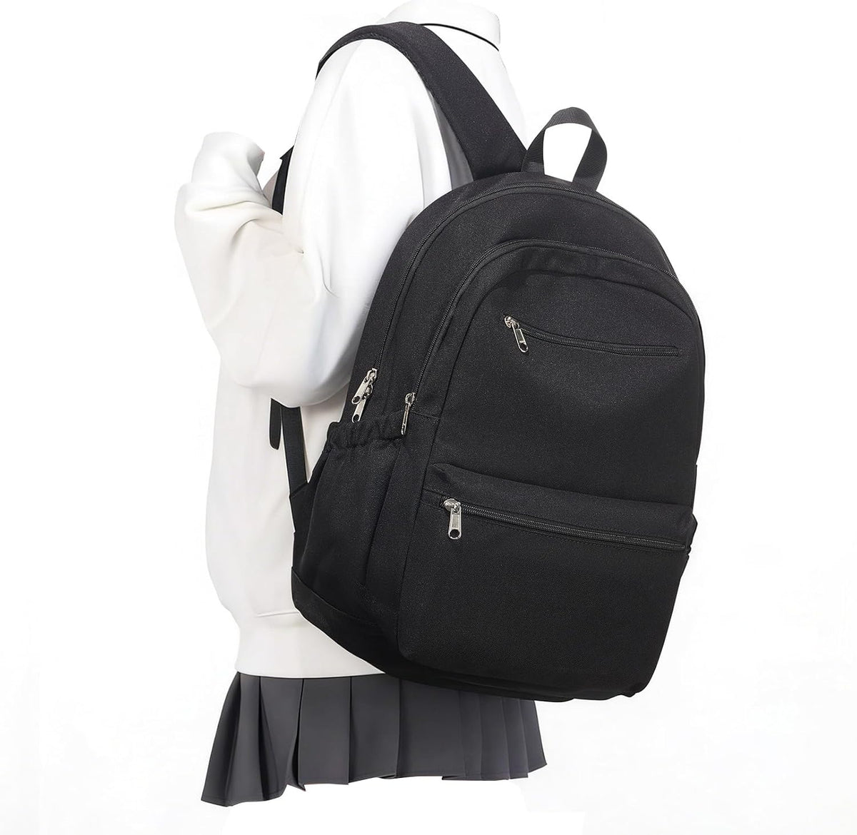 WEPOET Lightweight School Backpack for Women Men – image 3