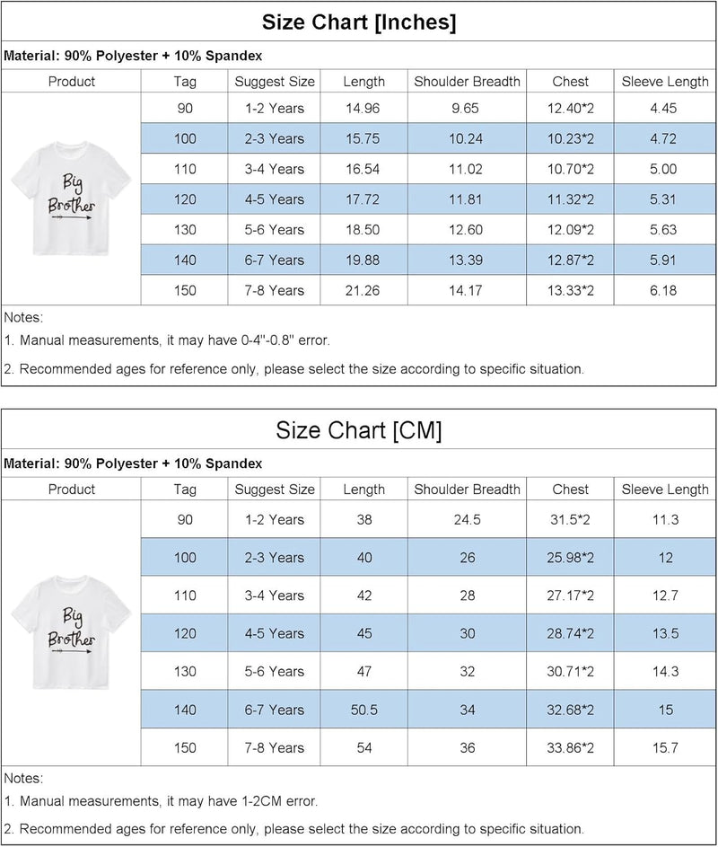 Kids Boys Big Brother T Shirts Tops Toddler Baby Tees Outfit Summer Short Sleeve Clothes Older Brother Announcement Gift