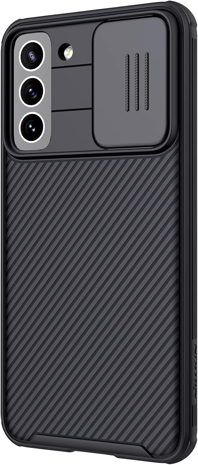Nillkin Case for Samsung Galaxy S21 S 21 (6.2" Inch) CamShield Pro Slider Camera Close & Open Double Layered Protection TPU + PC Blue Color – image 6