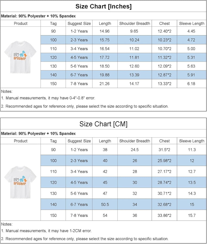 Twins Kids T Shirt Tops Baby Boys Girls Big Sister Brother Little Sis Bro Tees Sibling Matching Outfit Summer Clothes