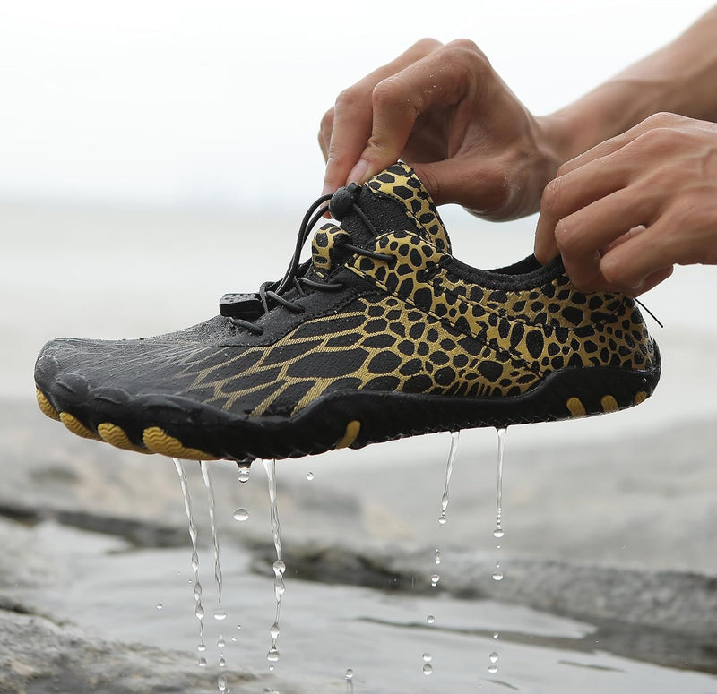 HommyFine Men Women Water Shoes Quick Dry Aqua Sports Water Shoes Ultralight Anti Slip Sole Water Shoes for Swimming Diving Snorkeling and Hiking Big Size Shoes Hard Sole