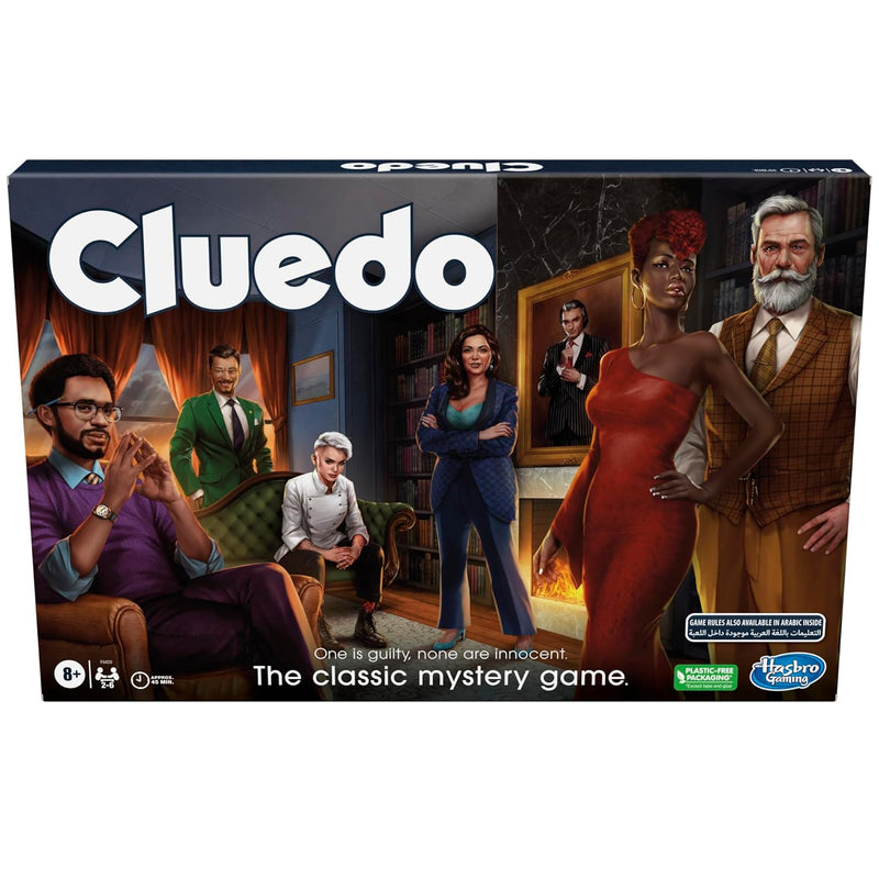 Hasbro Clue Board Game for Kids Ages 8 and Up, Reimagined Clue Game for 2-6 Players, Mystery Games, Detective Games, Family Games for Kids and Adults