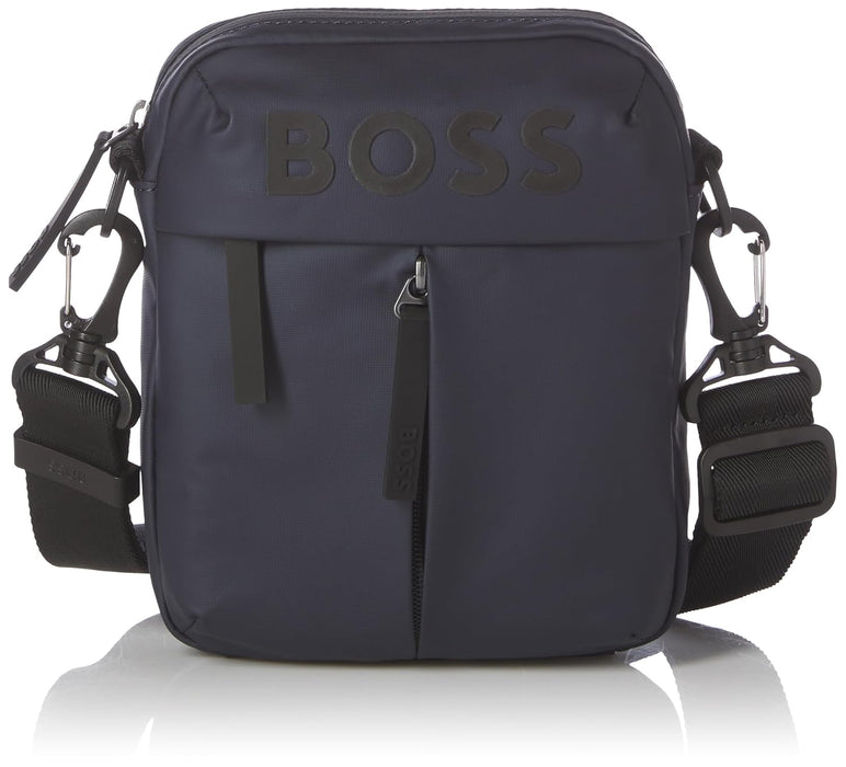 BOSS Stormy Contrast Logo Crossbody Bag, blueberry blue, PCE.