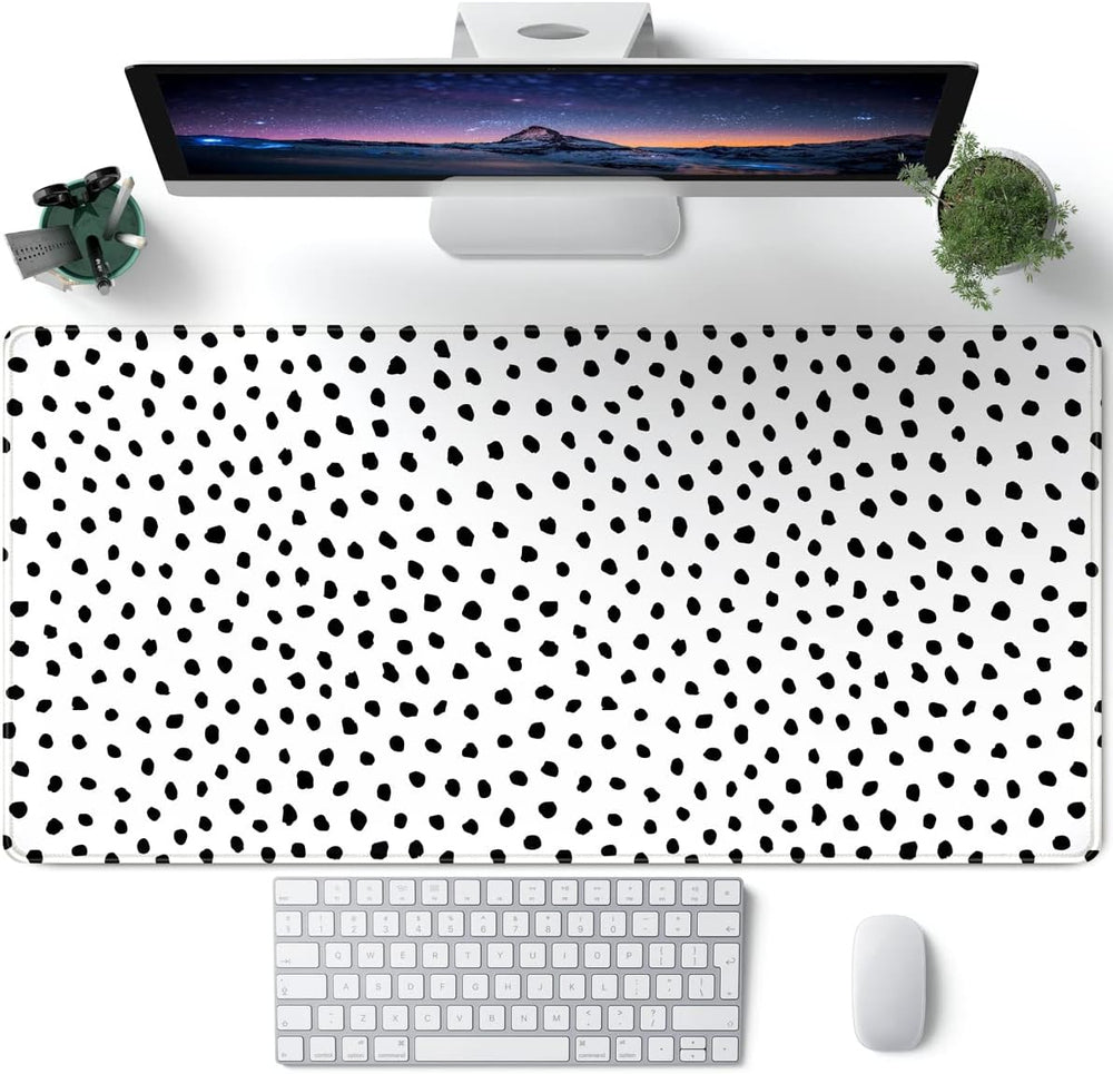 Japanese Landscape Desk Mat Post Moonlight Samurai Mouse Pad Large Dark Aesthetic Desk Pad Gaming Mousepad Extended XXL 31.5 x 15.7 in Laptop Computer Mouse Keyboard Mat