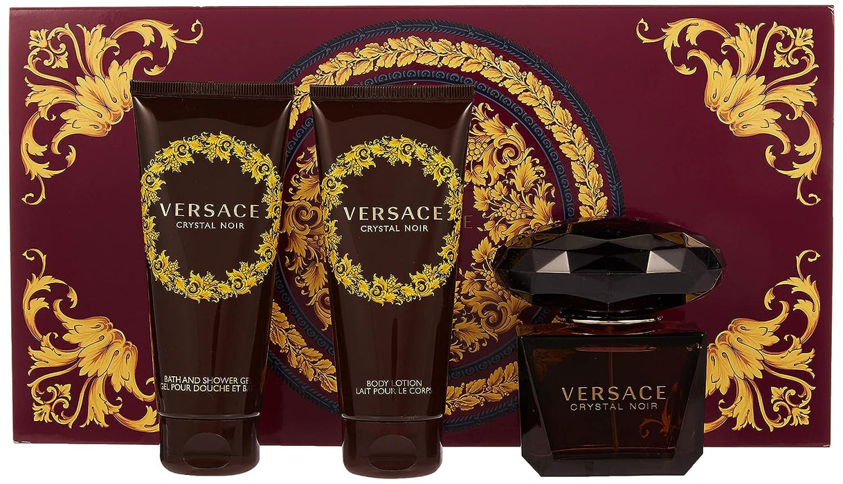Versace CRYSTAL NOIR EDT 90 ML GIFT SET, 1