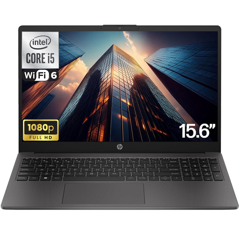 HP 250 255 G10 Business Laptop 15.6" FHD Display, Intel Core i5-1334U (Beats AMD Ryzen 5 7530U) 32GB RAM, 1TB PCIe SSD for Home, Student, Webcam, Numeric Keypad, Windows 11 Pro