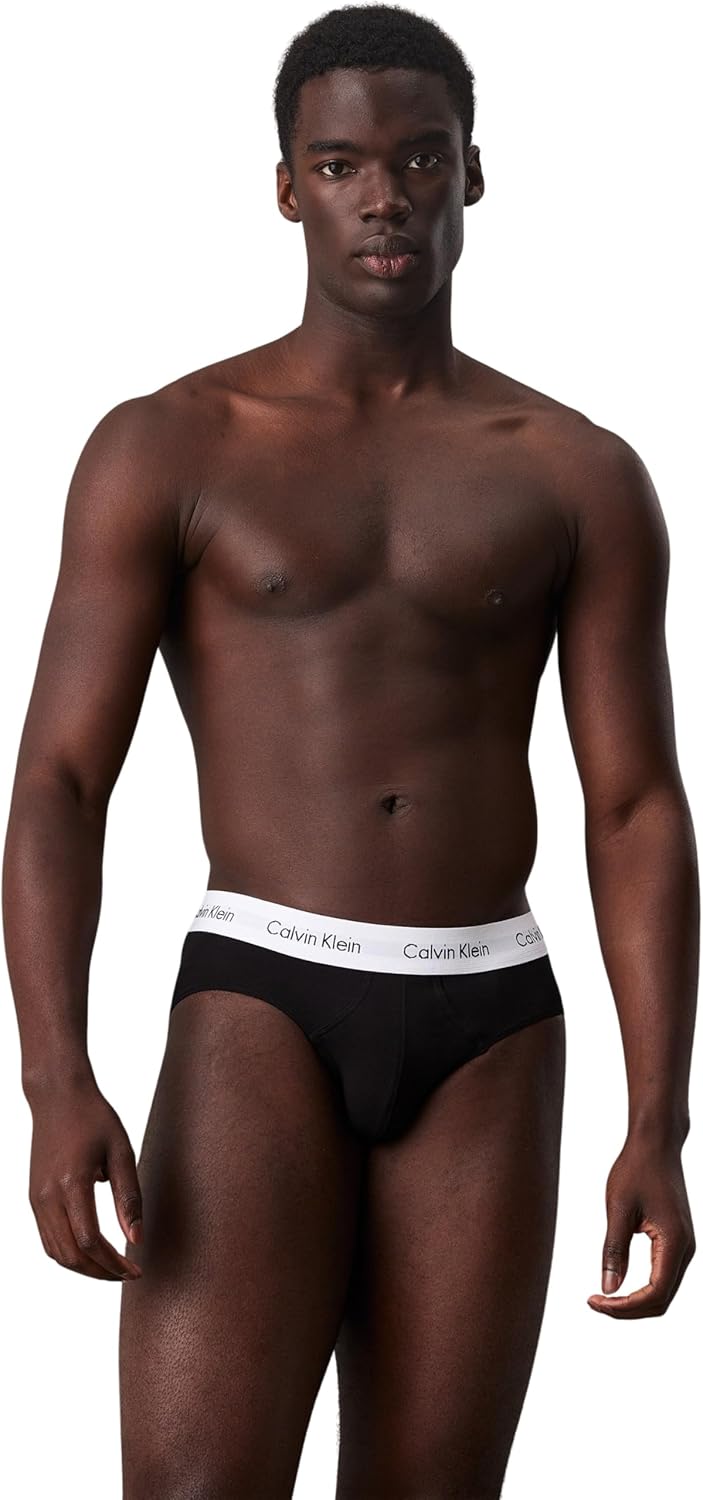 Calvin Klein mens 3P Hip Brief Boxer Short
