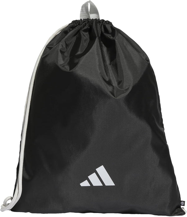 Adidas Running Gymbag Shoebag Unisex Adults Backpack Black/Silvmt/Silvmt Size One size